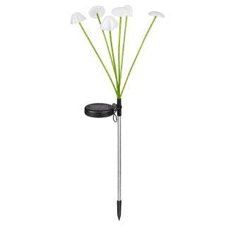 Lampka Solarna Ogrodowa Dekoracyjna Grzybki Ciepłe Światło LED 70cm LEAN