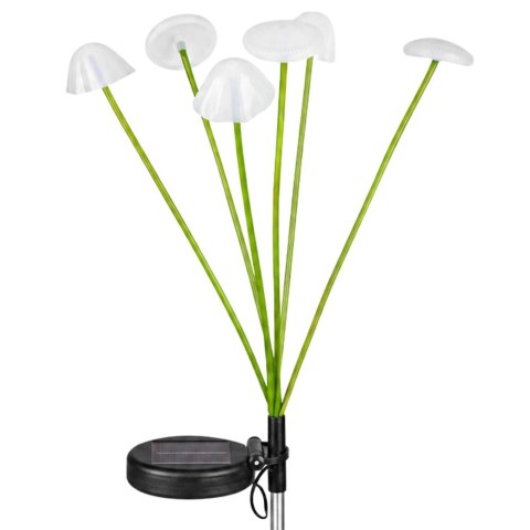 Lampka Solarna Ogrodowa Dekoracyjna Grzybki Ciepłe Światło LED 70cm LEAN