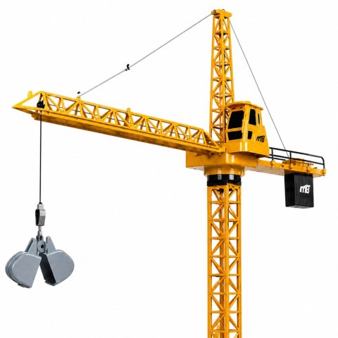Dźwig Żuraw Budowlany Zdalnie Sterowany RC Przewodowy Obrót 360° 71 cm LEAN Toys
