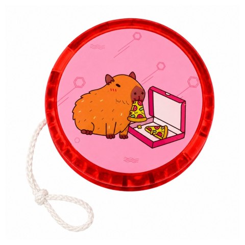 Jojo Kapibara Zabawka Zręcznościowa Świecące Kolorowe Yo-Yo 5,5 cm LEAN TOYS