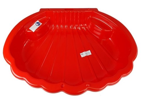 Piaskownica Basen Dla Dzieci 2w1 Muszelka Czerwona 110cm 2075 Dorex