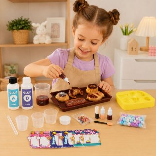 Zestaw Kreatywny Do Robienia Gniotków Słodkości Ciastek DIY Squishy LEAN Toys