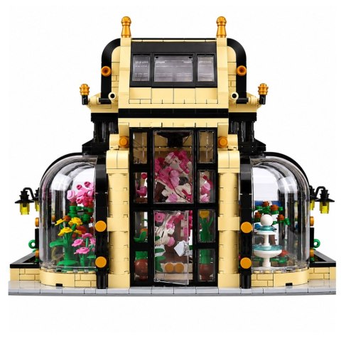 Klocki Konstrukcyjne Ogród Botaniczny Oranżeria Światło LED 2147 el. LEAN Toys