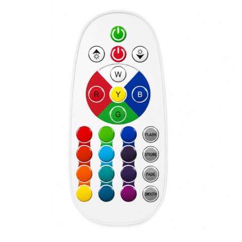 Lampka Nocna Ozdobna LED RGB Akwarium Z Rybkami 16 Kolorów USB Biała LEAN