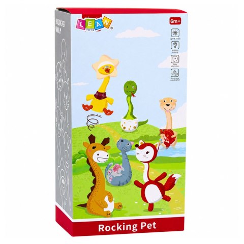 Pluszowy Tańczący Wąż Maskotka Interaktywna Muzyczna Dźwięki Zielony LEAN Toys