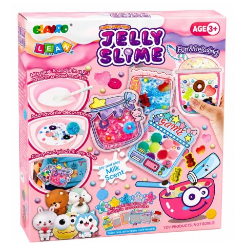 Zestaw Kreatywny Do Tworzenia Ozdobnego Jelly Slime DIY Glutek Akcesoria LEAN Toys