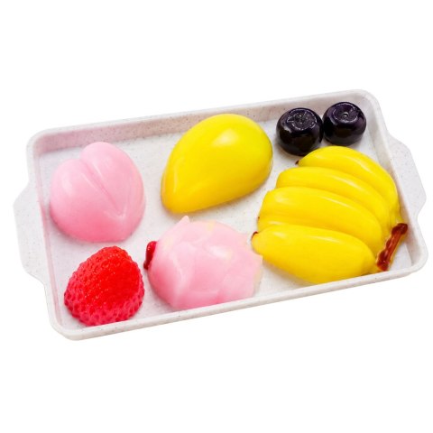Zestaw Kreatywny Plastyczny Tworzenie Ozdobne Squishy Owoce DIY LEAN Toys