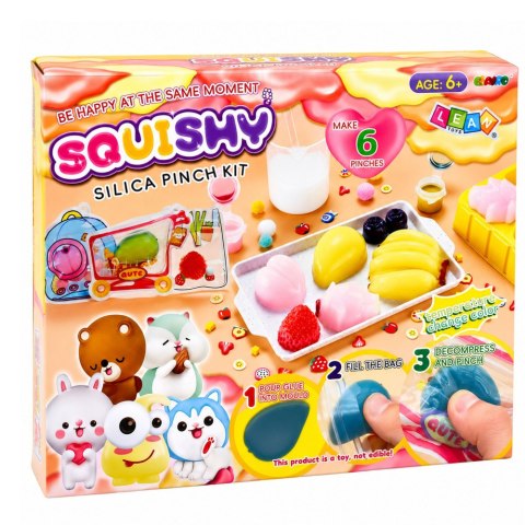 Zestaw Kreatywny Plastyczny Tworzenie Ozdobne Squishy Owoce DIY LEAN Toys