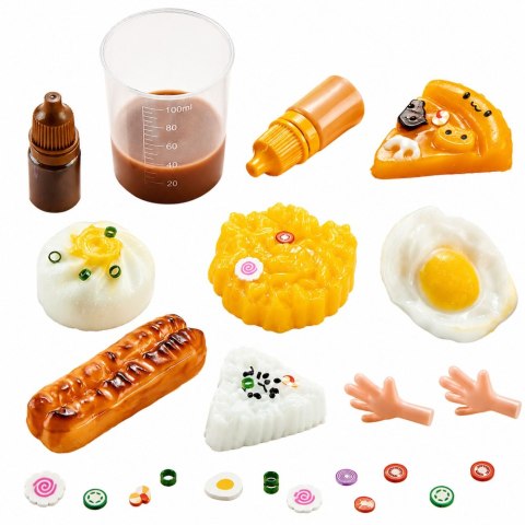 Zestaw Kreatywny Plastyczny Tworzenie Squish Ozdobne Jedzenie Śniadanie DIY LEAN Toys