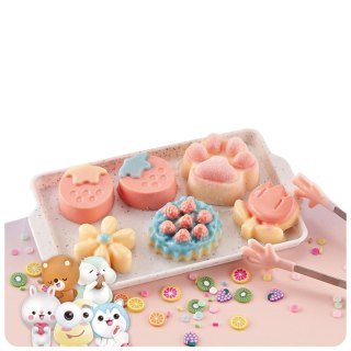 Zestaw Kreatywny Plastyczny Tworzenie Squishy Ozdobne Deserki Kwiatki DIY LEAN Toys