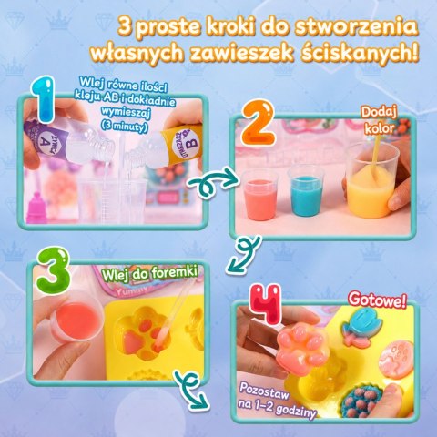 Zestaw Kreatywny Plastyczny Tworzenie Squishy Ozdobne Króliczek Deserki DIY LEAN Toys