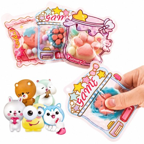 Zestaw Kreatywny Plastyczny Tworzenie Squishy Ozdobne Króliczek Deserki DIY LEAN Toys
