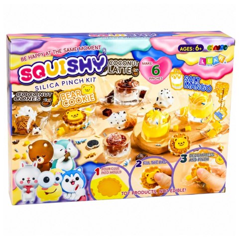 Zestaw Kreatywny Plastyczny Tworzenie Squishy Ozdobne Słodycze Napoje DIY LEAN Toys