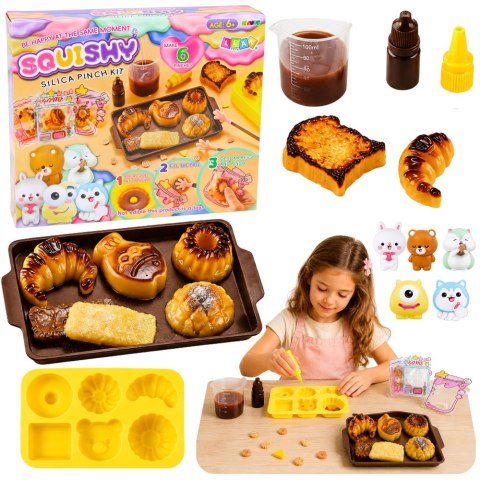 Zestaw Kreatywny Plastyczny Tworzenie Squishy Ozdobne Wypieki Ciastka DIY LEAN Toys