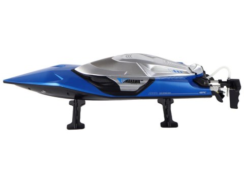 Motorówka R/C 2,4G Światła 30 km/h Niebieska LEAN Toys