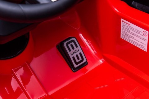 Auto Na Akumulator BMW M5 Z Platformą Dla Rodzica Czerwone Lakierowane LEAN CARS
